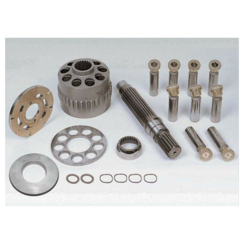 Swing Motor :Cyl Block,Set Plate,Shaft,Piston,Valve Plate,Ball Guide Ex120-2