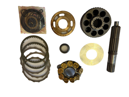 M2X63 Swing Motor Repair Parts Cylinder Block ,Valve Plate ,Piston ,Set Plate,Fric Plate ,Ball Guide,Seal Kit R150-7