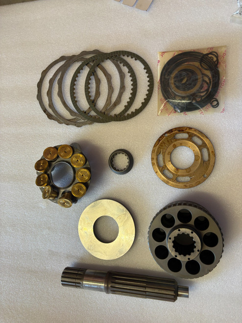 M2X63 Swing Motor Repair Parts Cylinder Block ,Valve Plate ,Piston ,Set Plate,Fric Plate ,Ball Guide,Seal Kit  Dh150-7