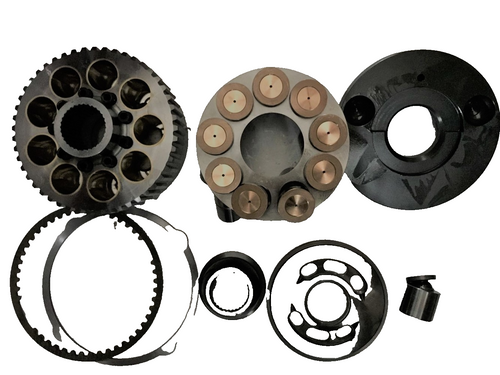 Msf340 Travel Motor:Rotor  Valve Plate Shaft Guide Ball Piston Set Plate Seal