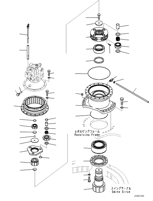 207-21-71551 Gear Ring  Fits Komatsu Pc350-8 Pc300-8 Pc360-8 Swing Reduction