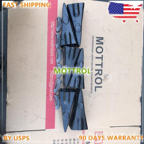 6 SET X290 Bucket Teeth with K290s Steel Locks