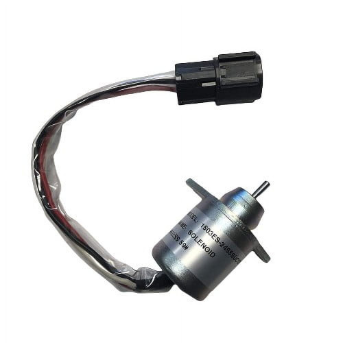 1503ES-24S5SUC12S 24V Stop Solenoid Valve,SHUTDOWN SOLENOID FITS FOR DAEWOO DH55 DH60 DH80 DH150 KOMATSU PC40 50