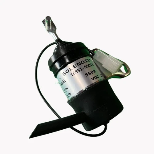 16851-60017 FITS Kubota Stop Solenoid K008 K-008 K0083KTC K0083KCL D722,T1600H, T1600HG, TG1860, ZD18F, ZD21F