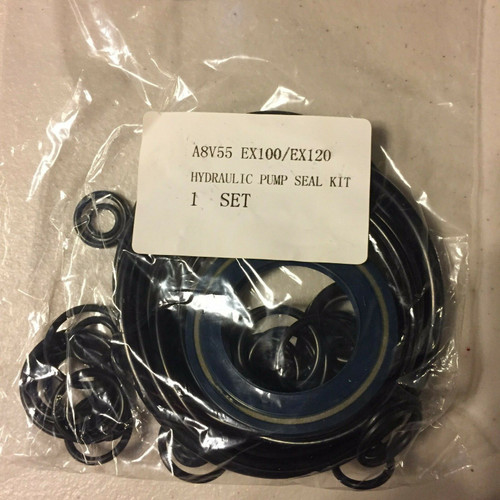 A8V55 Pump Seal Kit Fits Hitachi Ex100 Ex120  Excavator,New