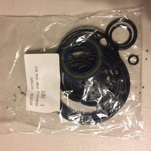 Ap2D36 Pump Seal Kit Fits Komatsu Excavator Pc75Uu-3 Pc75Uu-2 ,New