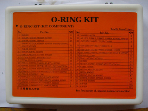 Zax70 Zax110 Zax210 Zax330 Zax470 Zax230 O-Ring Box  Fits For Hitachi Excavator