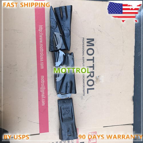 5 SET X290 Bucket Teeth with K290s Steel Locks