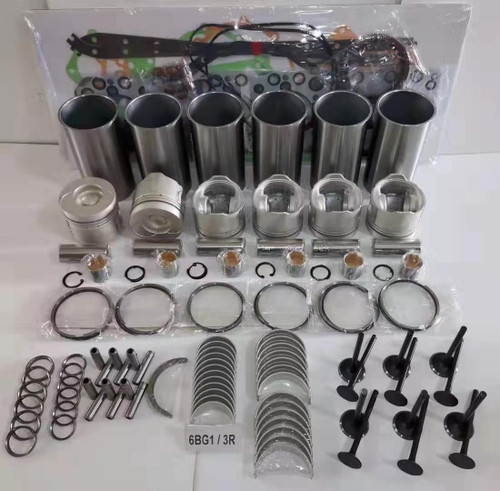 4D34 4D34T ENGINE REBUILD KIT FITS KATO HD512 HD510 KOBELCO SK120-5 EXCAVATOR