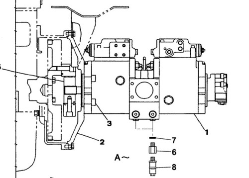 KNJ3021  Pump Assy Fits  linkbelt 130LX