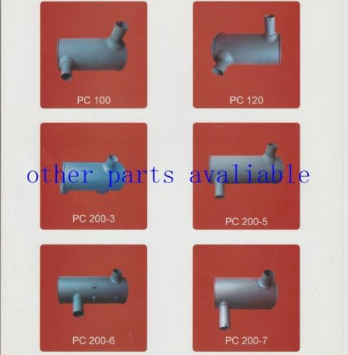 New Muffler 6206-11-5210 6206-11-5211 for Komatsu PC120-3 PC120S-3 Engine 6D95L