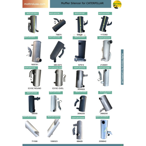 4448024 4638006 Muffler As Fits I Zax70 Zax80 4Jb1 Zaxis70 Zx70 Zx80