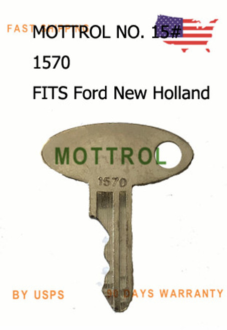 5 PCS 1570 5522 Keys fit Ford New Holland 1520 1530 1620 1630 1715 1720 1210 1320 1220