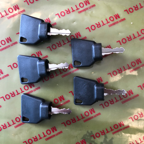 5 PCS 14607 14657 KEYS JCB Bomag Dynapac Terex Vibromax New Holland VOLVO Ford Moxy