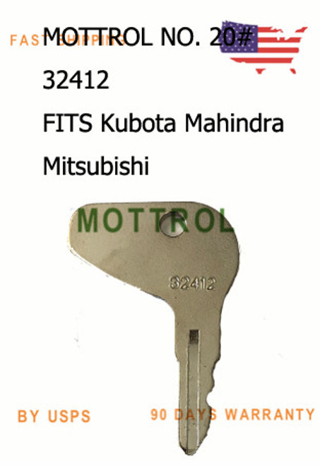 5 PCS 32412 for Kubota Mahindra & Mitsubishi Tractor 35260-31852,ELI80-0098