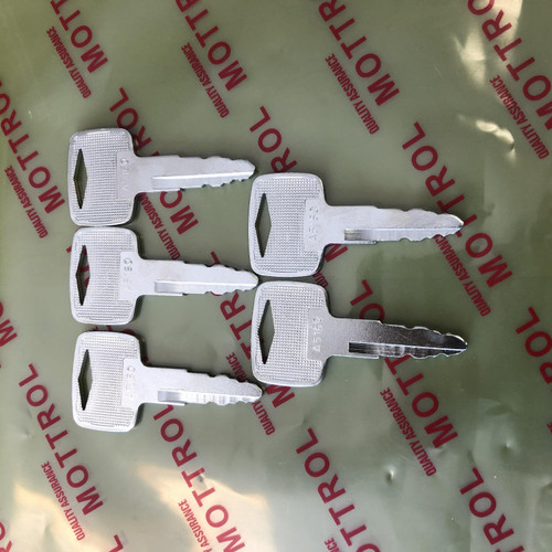 5 PCS  91A07-01910 or A5160 Keys Mitsubishi CATERPILLAR CAT Forklift Ignition