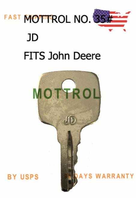 5 PCS  AR51481 C1098JD JD KEYS 5 PK FITS JOHN DEERE Multiquip, and Indak Equipment