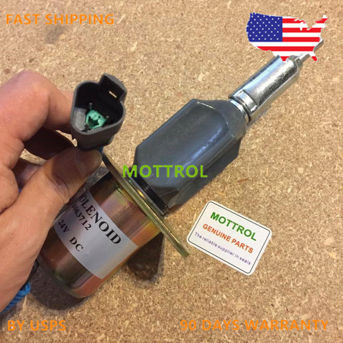 6743-81-9141 Stop Solenoid Valve,FITS KOMATSU PC300-7 PC360-7 PC350-7 SA6D114E