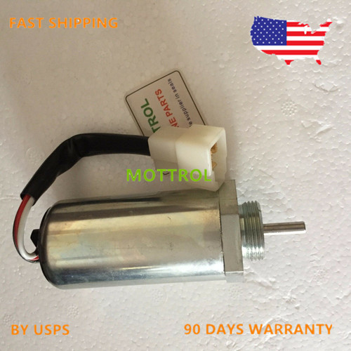 Fuel Shut off Solenoid FITS Hitachi EX58 EX55 EX40U EX35U EX27U EX50U ZAXIS35U