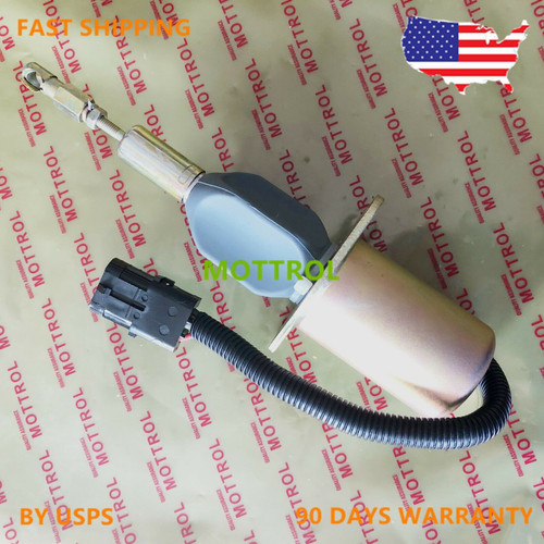 3958176 Sa-4978-24 24V Fuel Flameout Solenoid Valve For Cummins 6Bta 6Bt 5.9L