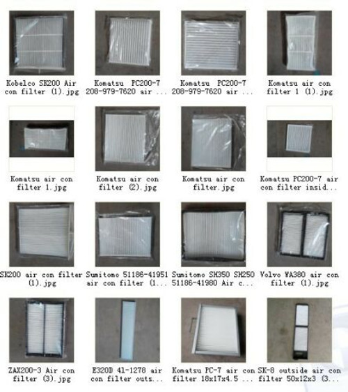 Fits For Komatsu Pc200-5 6D95 Engine Filter (Air ,Fuel ,Oil ,Hydraulic )Service