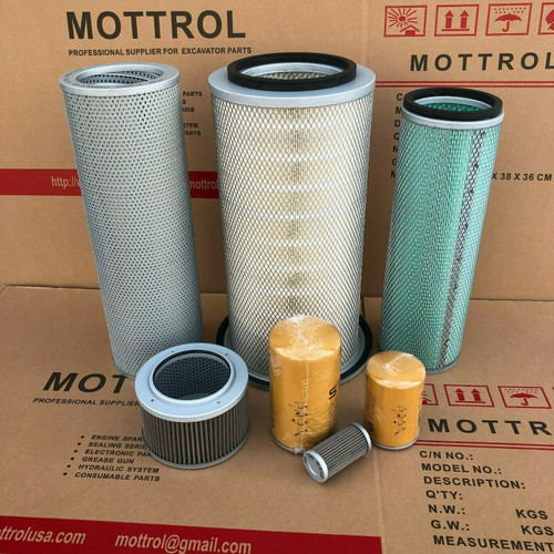 Fits For Komatsu Pc200-6 6D102 Engine Filter (Air ,Fuel ,Oil ,Hydraulic )Service