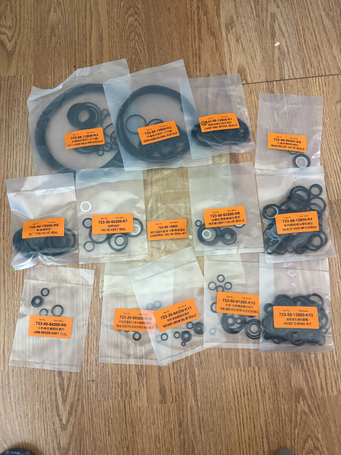 723-58-12800 Seal Kit For KOMATSU PC120-8 PC130-8 HYD Main Control Valve