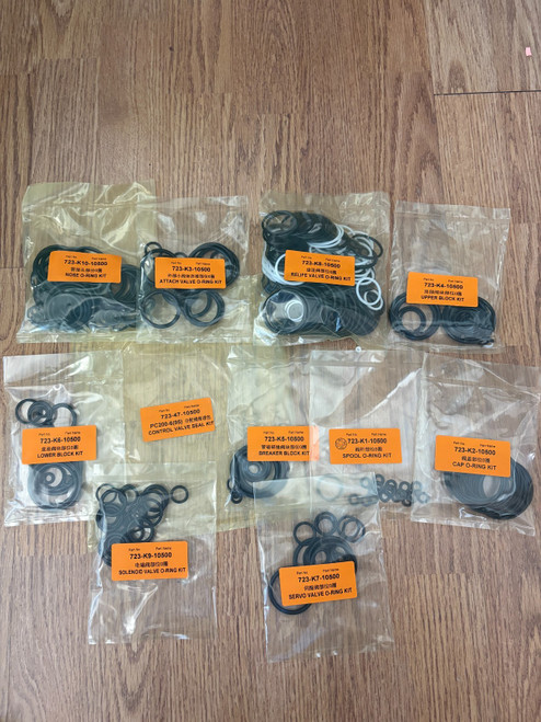 723-47-10500 Seal Kit For KOMATSU PC200-6 6D95 PC220-6  HYD Main Control Valve