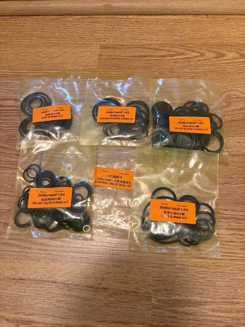 2436U1443F1 Seal Kit For KOBELCO SK200-1 SK200 HYD Main Control Valve