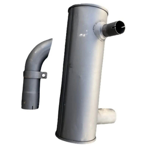 Sk230-6E Sk250-6E Sk250-6 Muffler As With Clamp Fits Kobelco 6D34 Lq12P00016P1