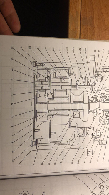 Yn15V00037s006  hub fits kobelco sk200-8,sk210-8 travel reduction Yn15V00037s006  hub fits kobelco sk200-8,sk210-8 travel reduction