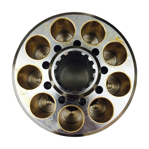 Yx10V00003R300 Cylinder Block, Valve F Fits Kobelco Sk135Sr Sk115Sr Ed150 Pump