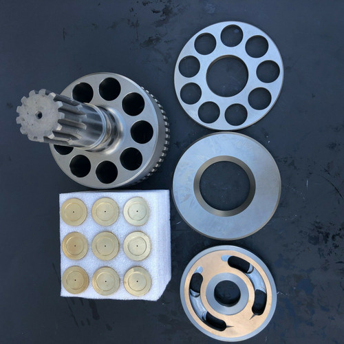 SWING MOTOR:CYLINDER BLOCK,VALVE ,SET PLATE,SHOE PLATE,PISTON,SPRING CX130D