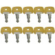 10 Pack 702 26906870 28520490 Ignition Keys for Jungheinrich Mic Komatsu Forklift