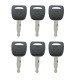 6 Pack XCMG Keys for XCMG Excavator and Heavy Equipment Ignition Key 801503883-1