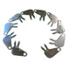 10 Pack 17# 8398 8H5306 Keys Fits For Various Caterpillar, Case-Ih, And Komatsu Industrial Battery Disconnect