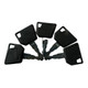 5 14607 14657 Keys Fits Jcb Bomag Dynapac Terex Vibromax New Holland Volvo Ford