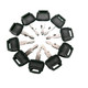 10 Pc Keys K250 Fits For Kobelco Kawasaki Case Excavator Wheel Loader 2420Wl2420