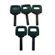 5 Pc Fits Clark/Michigan, Volvo Laser Cut Heavy Equipment Ignition Keys 11039228