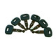 6 Pack 8# 459A Keys For Kutota Mini Excavator Backhoe Skid Steer Track Loader M Rc411-53933 Rc461-53930