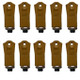 35S 10 PK Bucket Tooth/Bucket Teeth FITS FOR  10 35PN Pins & 35LK Locks