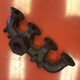 4D31 EXHAUST MANIFOLD FITS CAT E110B ,NEW MODEL ENGINE ,4 HOSES.FREE SHIPPING