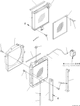 201-03-71121 OIL COOLER ASSY ,HYDARULIC PC60-7 PC70-7 BR100,engine 4d102