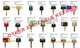 5 PCS HD62 Keys FITS FOR HYUNDAI SWITCH STARTER,R225-7 R150-9 R215-9 R305
