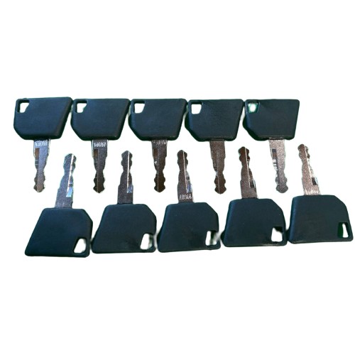 10 Pack 14607 14603 14657 14707 Keys Fits JCB Bomag Dynapac Terex ...