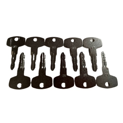 Zündschlüssel Für Ditch Witch JCB | 5 Stück Set 46,8x26,2mm