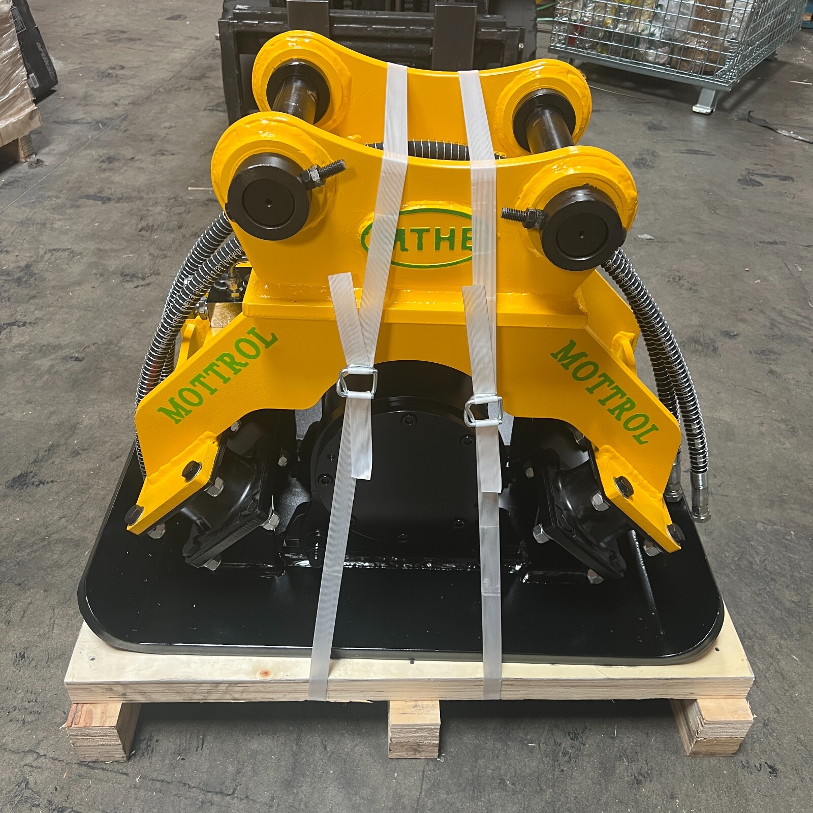 Mthc40 Hydraulic Plate Compactor Fits For Yanmar Vio80/Vio100 Kubota Kx80