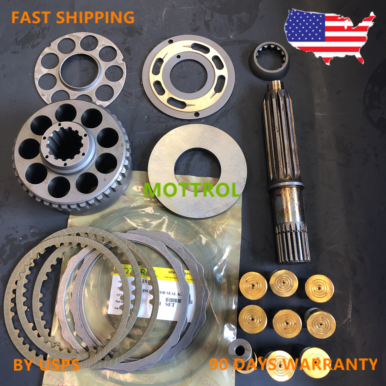 M2X96 SWING MOTOR ,OIL 4247870 PARTS FITS HITACHI EX200-2