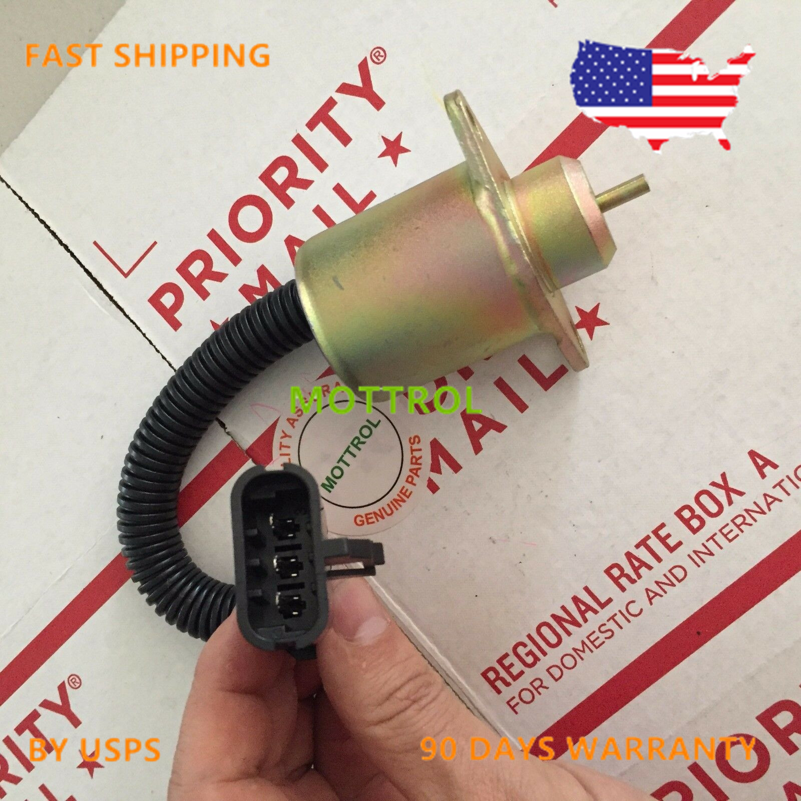 FUEL Shut Off Stop Solenoid 251523001 For KUBOTA E... – Grandado - Foto 4