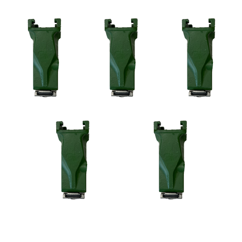 5 Pk V33 V33Syl Bucket Digging Teeth W/ V33Pn Flex Pins For 3810A-V33 ...